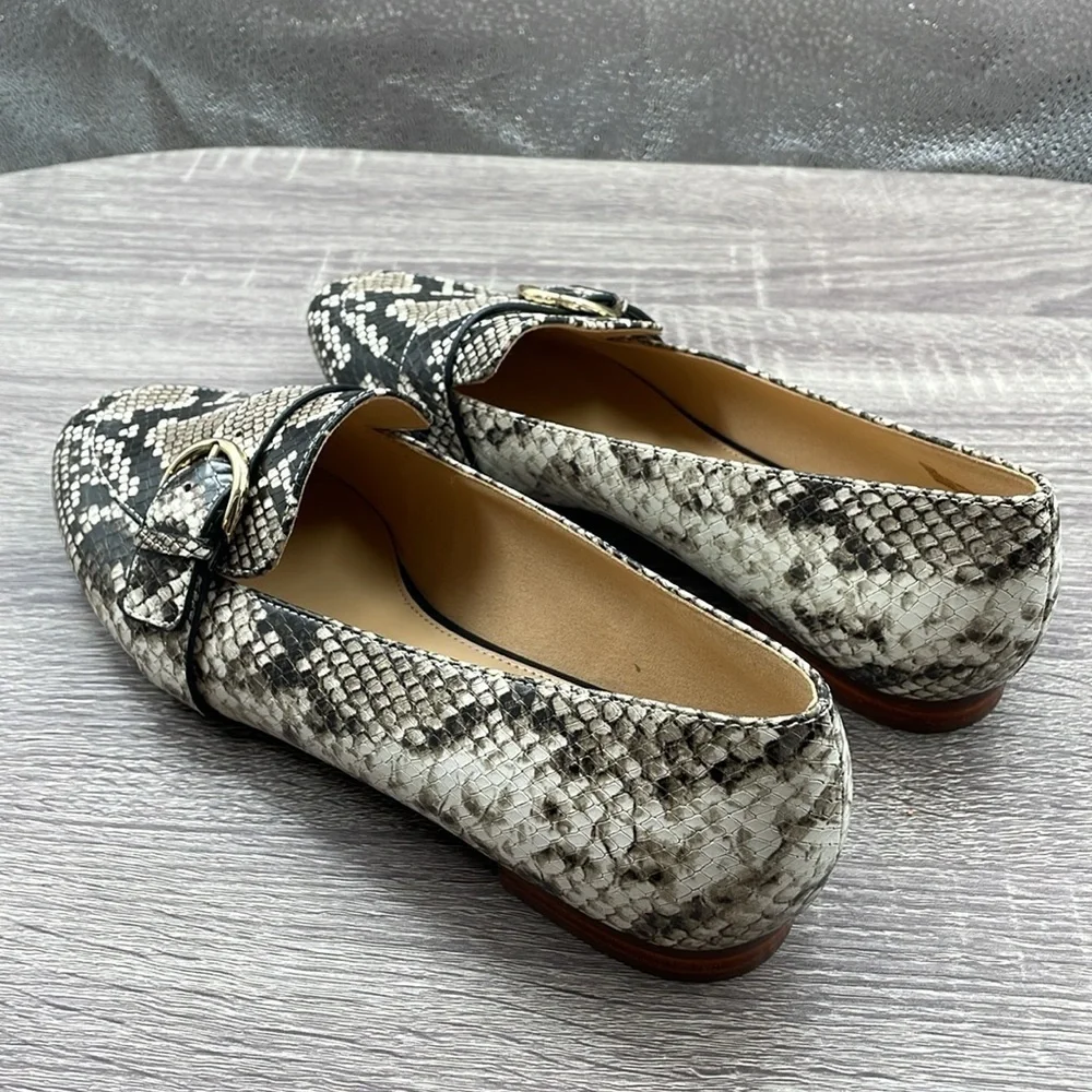 NEW! Talbots Ryan D-Ring Loafers Embossed. 8.5M. - Picture 9 of 15